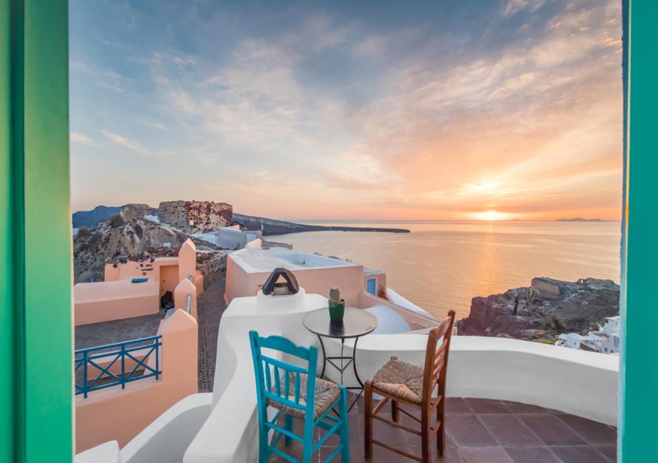 Sophia Castle View Villa Oía Dış mekan fotoğraf